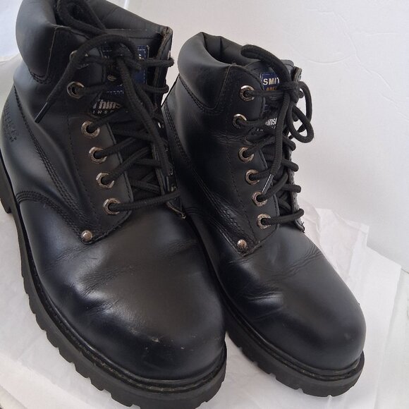 Smith\'s Waterproof Workwear Men\'s Boots Color Black Size 9 main image 13